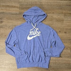 Nike Heathered Blue Women's Hoodie